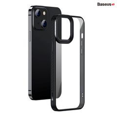 Ốp Lưng Nhựa Cứng Trong Suốt Bảo Vệ Camera Baseus Crystal Dùng Cho iPhone 13 2021