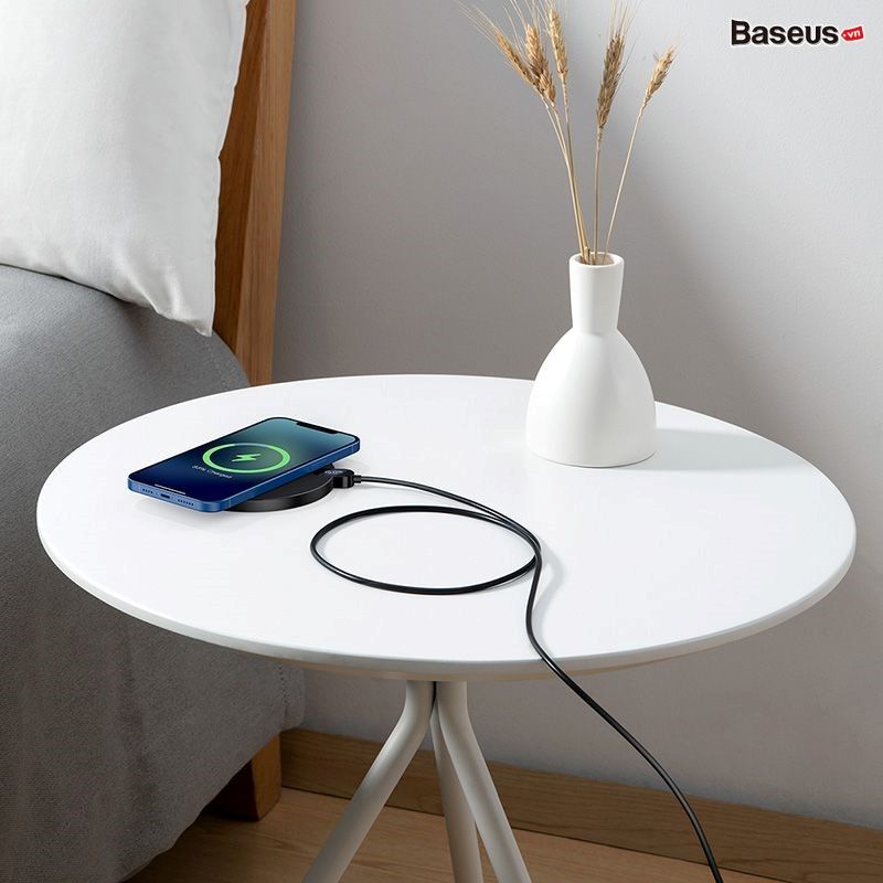 Đế Sạc Nhanh Không Dây Baseus Digital LED Display Gen 2 Wireless Charger 15W