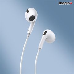 Tai Nghe Baseus Encok 3.5mm lateral in-ear Wired Earphone H17