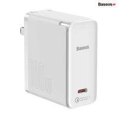 Bộ sạc siêu nhanh Baseus GaN2 Fast Charger 1C 100W (GaN2 Technology, QC5.0/QC4.0/PD3.0/PPS Multi Quick Charge Protocol Support)