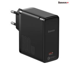 Bộ sạc siêu nhanh Baseus GaN2 Fast Charger 1C 100W (GaN2 Technology, QC5.0/QC4.0/PD3.0/PPS Multi Quick Charge Protocol Support)