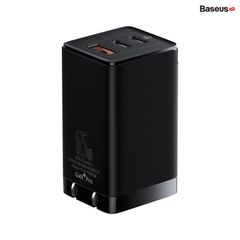 Bộ Sạc Nhanh Baseus GaN5 Pro Quick Charger 65W (Type Cx2 + USB, PD3.0/PPS/QC4.0/SCP/FCP Multi Quick Charge Protocol, New Upgrade Technology)
