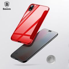 Ốp lưng 2 mặt Baseus Touchable Flip Case cho iPhone XS / XR/ XS Max (Soft TPU + Hard PC, 360 Full Protective Tempered Glass Flip Case )