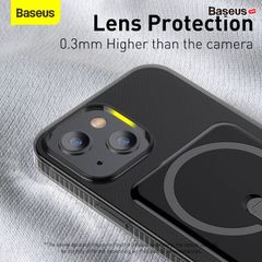 Ốp Lưng Kiêm Giá Đỡ Điện Thoại Baseus Magnetic Phone Case with a Bracket Cho iPhone 13