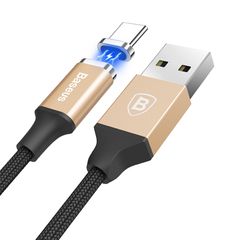 Cáp sạc từ tính Baseus USB Type C Magnetic tốc độ cao dùng cho Smartphone  (Support Quick charge 3.0, 3A, 1m)