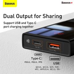 Pin sạc dự phòng sạc nhanh Baseus Super Mini Digital Display Power Bank (10000mAh/20000mAh, 22.5W, màn hình LED)