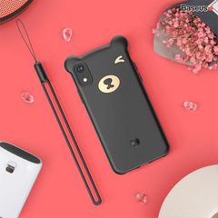 Ốp lưng hình gấu siêu dễ thương Baseus Bear Silicone Case dùng cho iPhone X/XS/XR/XS Max