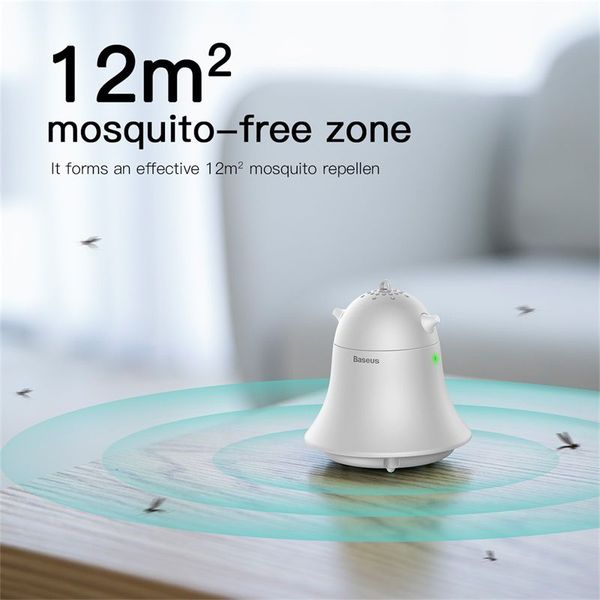 Bộ khuếch tán hương tinh dầu chống muỗi Baseus Blue Wind Chime Series LV500 (Portable Small Pendant Mosquitoes)