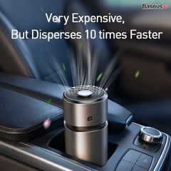 Máy khử mùi và lọc không khí dùng cho xe hơi Baseus Breeze fan Air Freshener (with Formaldehyde Purification Function)