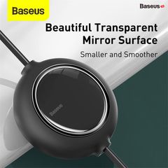 Cáp sạc dây rút 3 đầu Baseus Bright Mirror 3 in 1 (Type C/Micro USB/Lightning, 3.5A/1.2m, Retractable Fast Charge & Data Cable)