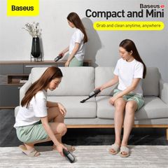 Máy hút bụi mini cầm tay Baseus C1 Capsule Vacuum Cleaner (45W, Pin sạc, 3800Pa)