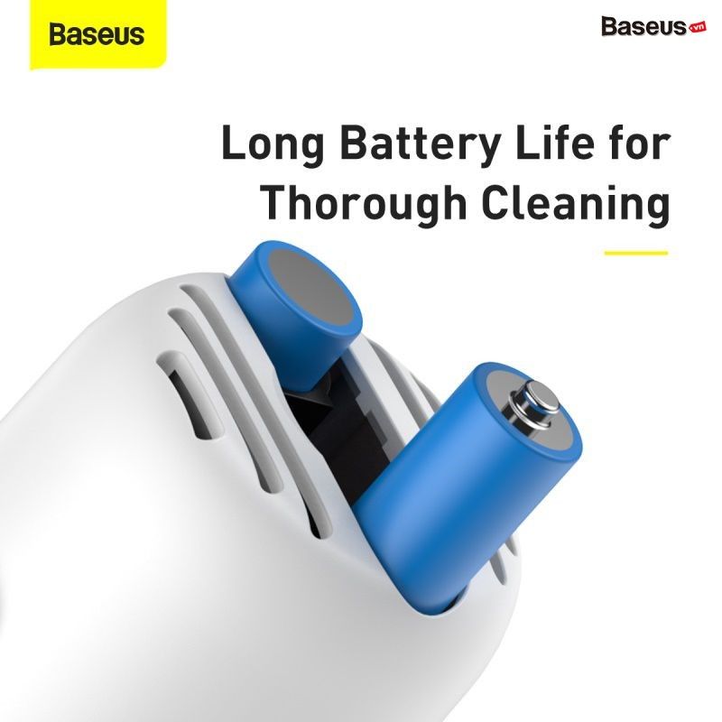 Máy hút bụi mini cầm tay Baseus C2 Desktop Capsule Vacuum Cleaner (6W, 1000 Pa, Pin sạc 900mAh)