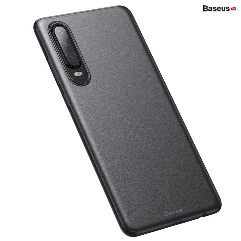 Ốp lưng siêu mỏng, chống bám vân tay Baseus Wing Case dùng cho Huawei P30 (0.4mm , Ultra-Thin Frosted PP Protective Case)