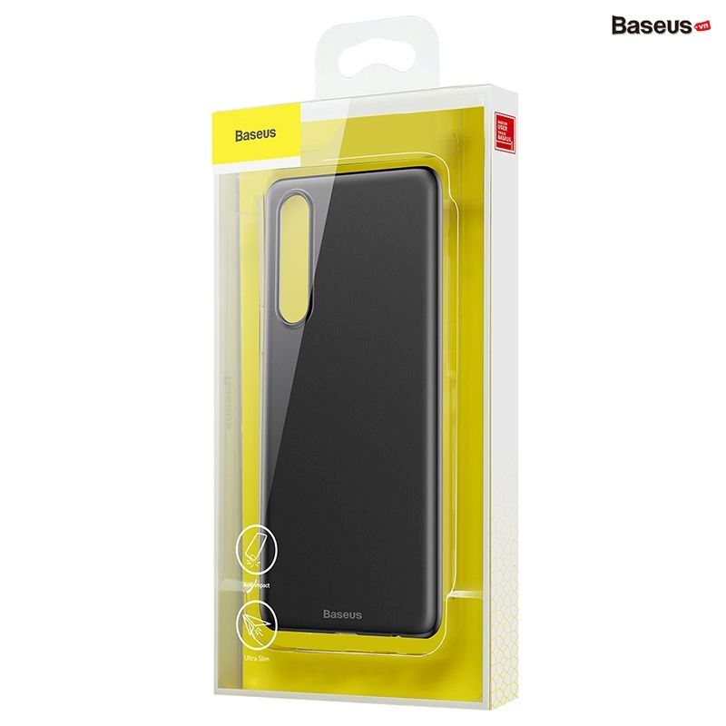 Ốp lưng siêu mỏng, chống bám vân tay Baseus Wing Case dùng cho Huawei P30 (0.4mm , Ultra-Thin Frosted PP Protective Case)