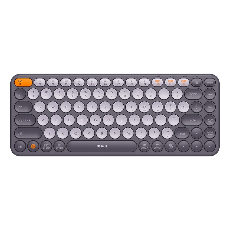 Bàn Phím Không Dây Baseus Creator Wireless Tri-Mode Keyboard cho Laptop/Macbook/iPad (2.4GHz/Bluetooth, Kết nối 3 thiết bị, Thiết Kế Tiện Dụng Với Độ Bền Cao)