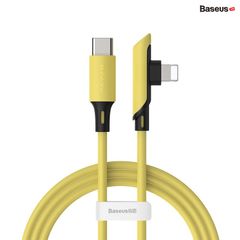 Cáp sạc nhanh C to Lightning dùng cho Game thủ Baseus Colourful Elbow PD 18W (Type-C to iPhone Power Delivery Fast Charge TPE Gaming Cable)