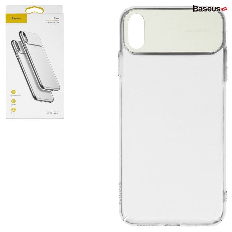 Ốp lưng Baseus Comfortable Case cho iPhone 2018 XS/XR/XS Max (Ultra Thin Luxury Plating Plastic Case)
