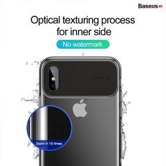 Ốp lưng Baseus Comfortable Case cho iPhone 2018 XS/XR/XS Max (Ultra Thin Luxury Plating Plastic Case)