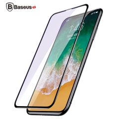 Kính cường lực 4D Baseus LV160 cho iPhone X / XS (0.3mm, Ultra Thin, 4D Tempered Glass / Screen Protector)
