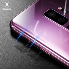 Kính cường lực 5 lớp chống trầy Camera Baseus Sapphire LV223 cho Samsung Galaxy S9/ S9 Plus (0.15 mm, 5D, 9H, Scratch Proof Camera Lens Protector)