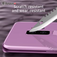 Kính cường lực 5 lớp chống trầy Camera Baseus Sapphire LV223 cho Samsung Galaxy S9/ S9 Plus (0.15 mm, 5D, 9H, Scratch Proof Camera Lens Protector)