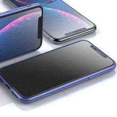 Kính cường lực 5 lớp siêu bền Baseus Rigid-edge 4D cho iPhone XR/ XS/ XS Max (0,3mm, Curved-screen Full Coverage tempered glass )