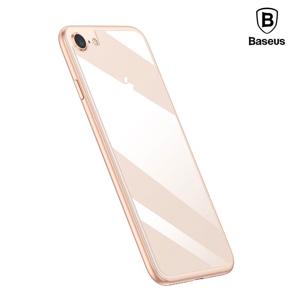 Kính cường lực 4D chống trầy mặt lưng Baseus Arc LV178 cho iPhone 6/7/8/ Plus (0.3mm, 9H, 4D, Arc Tempered Glass Back Film)