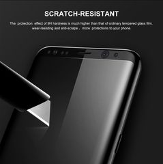 Kính cường lực 3D Baseus LV241 cho Samsung S8/S8 Plus(0.3mm, kính chống trầy, All-Screen Arc -Surface)