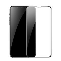 Kính cường lực 5 lớp chống trầy siêu bền Baseus Sapphire Curved-screen 3D cho iPhone XS/ XR/ XS Max (0,23mm, PET Soft Edge Tempered Glass )