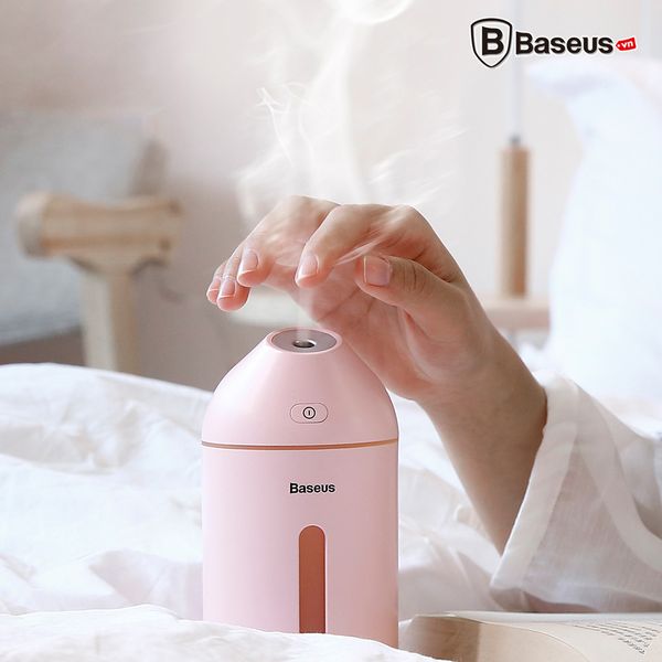 Máy phun sương tạo ẩm - lọc không khí mini Baseus Cute Mini Air Humidifier LV087 (320ml, USB 5V)