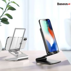 Bộ đế giữ điện thoại và máy tính bảng để bàn Baseus Suspension Glass Desktop Bracket (Bằng kính và nhôm nguyên khối - Universal Holder Stand)