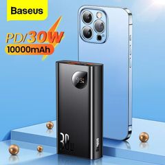 Pin Sạc Dự Phòng Sạc Nhanh Baseus Adaman2 Digital Display Fast Charge Power Bank 10000mAh 30W (Adaman Gen2, PD/QC/SCP/FCP/AFC Multi Quick Charge Support)