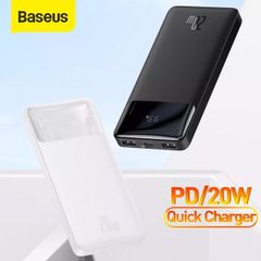 Pin sạc dự phòng Baseus Bipow Digital Display Power Bank (15W/20W, USB*2+Type C, LED Display, 2 Way Fast charge)