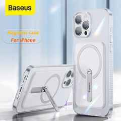 Ốp Lưng Kiêm Giá Đỡ Điện Thoại Baseus Magnetic Phone Case with a Bracket Cho iPhone 13