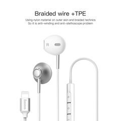 Tai nghe Lightning Baseus Digital Earphone Encok P06 cho iPhone/iPad (Wired Stereo Lightning Jack earphones With Mic)