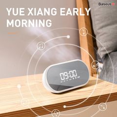 Loa không dây tích hợp đồng hồ báo thức đa năng 4 trong 1 Baseus Encok E09 Wireless Speaker (Heavy Bass Stereo, Alarm Clock, AUX/ TF CArd Reader, 1500mAh)