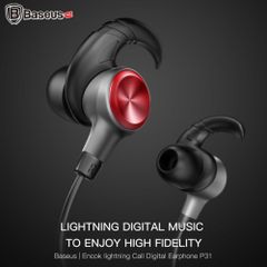 Tai nghe Baseus Encok lightning Call Digital Earphone P31 cho iPhone 7/ 8/ Plus/ iPhone X (Lightning in-ear Earphones)