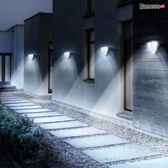 Đèn năng lượng mặt trời - cảm ứng chuyển động Baseus Solar Energy Collection Series (IPX5 Waterproof, Triangle Shape, Human Body Induction Wall Lamp)