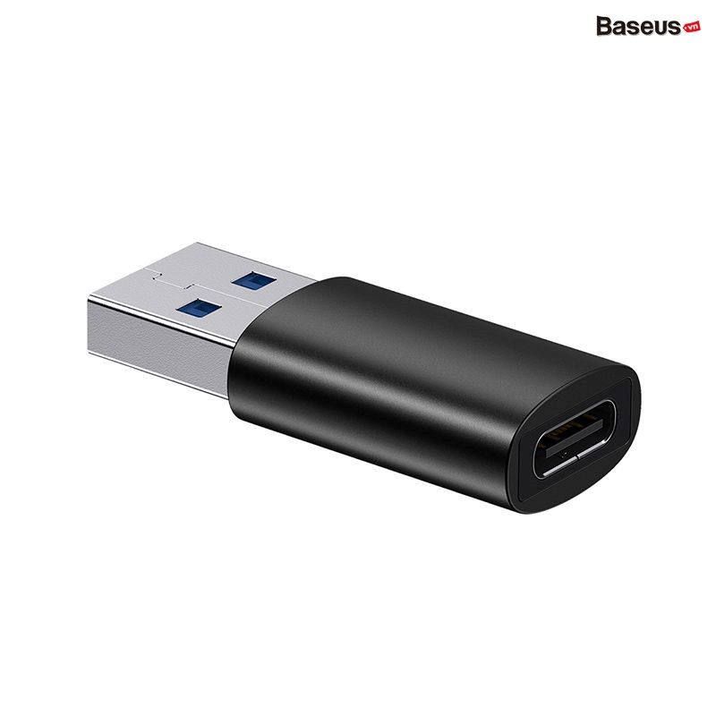 Đầu Chuyển USB Sang Type C tốc độ cao Baseus Ingenuity Series Mini OTG Gen2 (USB-A 3.1 Full Size to Type C, 10Gbps High speed OTG, PD Fast charge Support)