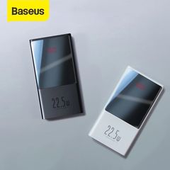 Pin sạc dự phòng sạc nhanh Baseus Super Mini Digital Display Power Bank (10000mAh/20000mAh, 22.5W, màn hình LED)