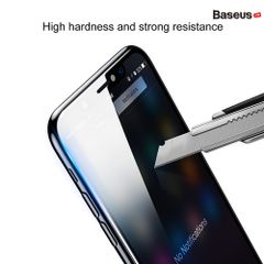 Bộ kính cường lực 2 mặt Trước & Sau Baseus All Glass Film Set LV307 cho iPhone XS/ XR/ XS Max (0.3mm, Front + Back Tempered Glass)