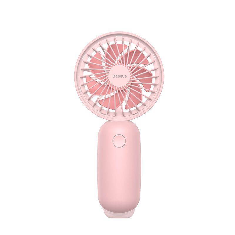 Quạt mini cầm tay pin sạc Baseus Bionic Firefly Mini Fan LV491 (Pin sạc, 3 mức tốc độ, đèn LED đom đóm - Portable Rechargeable Mini USB Hand Fan)