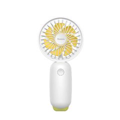 Quạt mini cầm tay pin sạc Baseus Bionic Firefly Mini Fan LV491 (Pin sạc, 3 mức tốc độ, đèn LED đom đóm - Portable Rechargeable Mini USB Hand Fan)