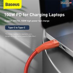 Cáp sạc nhanh 3 đầu Baseus Flash Series 3 in1 Plus (USB + Type C to Micro + Lightning + Type C, 100W Quick Charge and Data Cable)