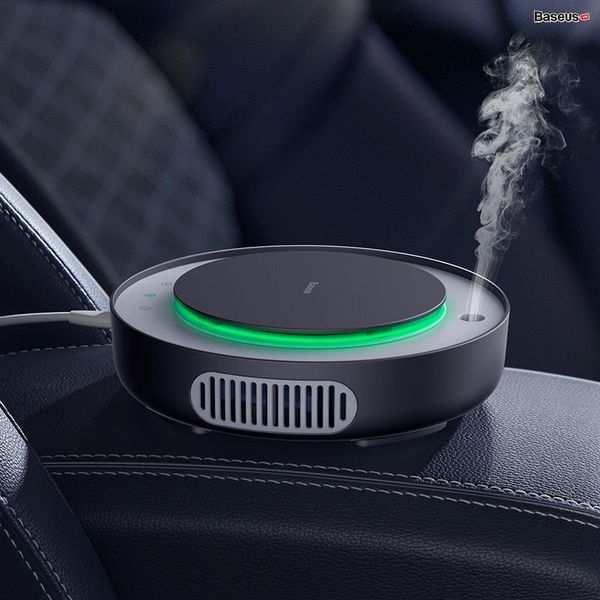 Máy lọc không khí tích hợp phun sương tạo ẩm dùng cho xe hơi Baseus Freshing Breath Car Air Purifier