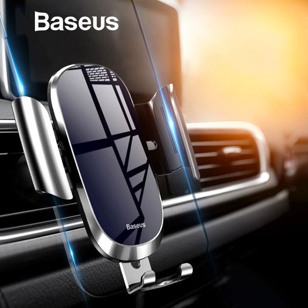 Bộ đế giữ điện thoại khóa tự động dùng cho xe hơi Baseus Future Gravity Car Mount （Air Outlet Version）