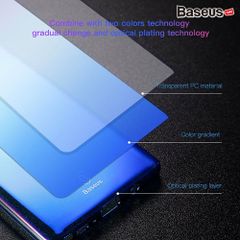 Ốp lưng trong suốt đổi màu Baseus Glaze Case cho Samsung Galaxy Note 8 ( Ultra Thin, Gradient Hard Plastic Case)