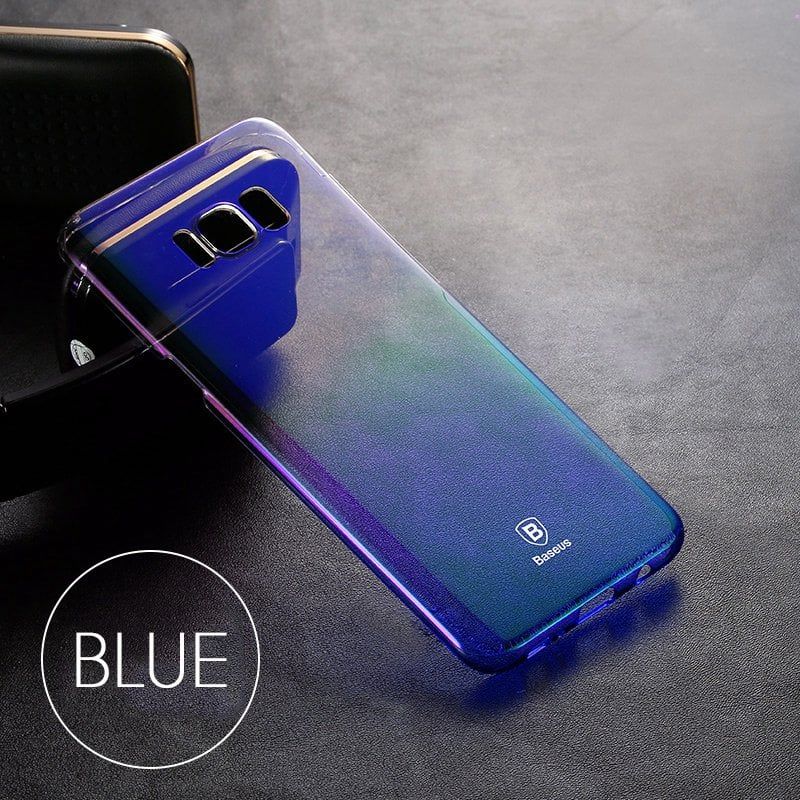 Ốp lưng trong suốt đổi màu Baseus Glaze Case cho Samsung Galaxy Note 8 ( Ultra Thin, Gradient Hard Plastic Case)