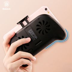 Tay cầm chơi game tản nhiệt Baseus Mobile Games Handle LV269 tích pin sạc dự phòng 2000mAh (Gamepad Heat Sink)