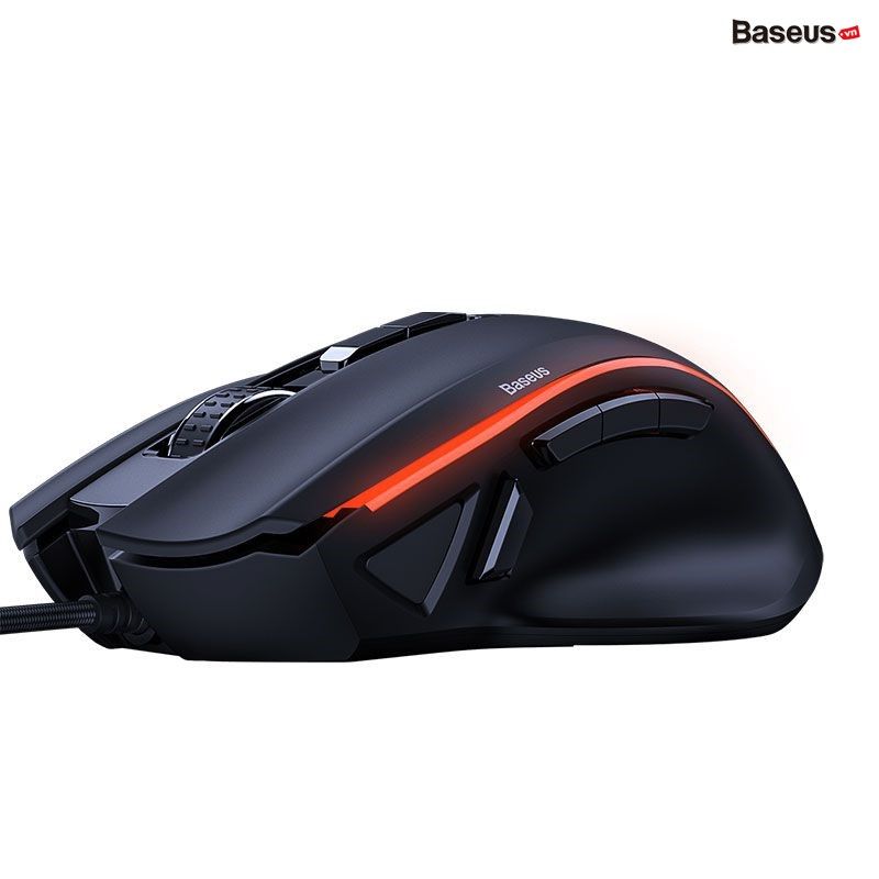 Chuột chơi Game với 9 nút bấm lập trình BASEUS GAMO GM01 Gaming Mouse (9 Programmable Buttons Gaming Mouse)